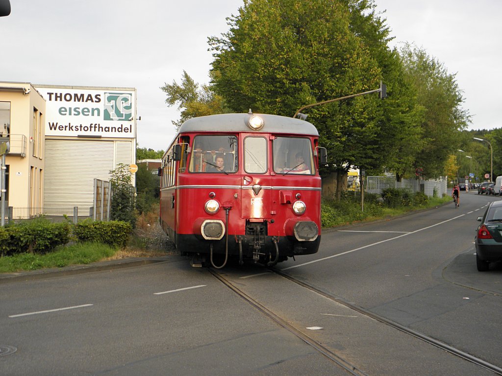 RSE MAN VT25 auf der Hausstrecke in P�tzchen am 10.9.2011