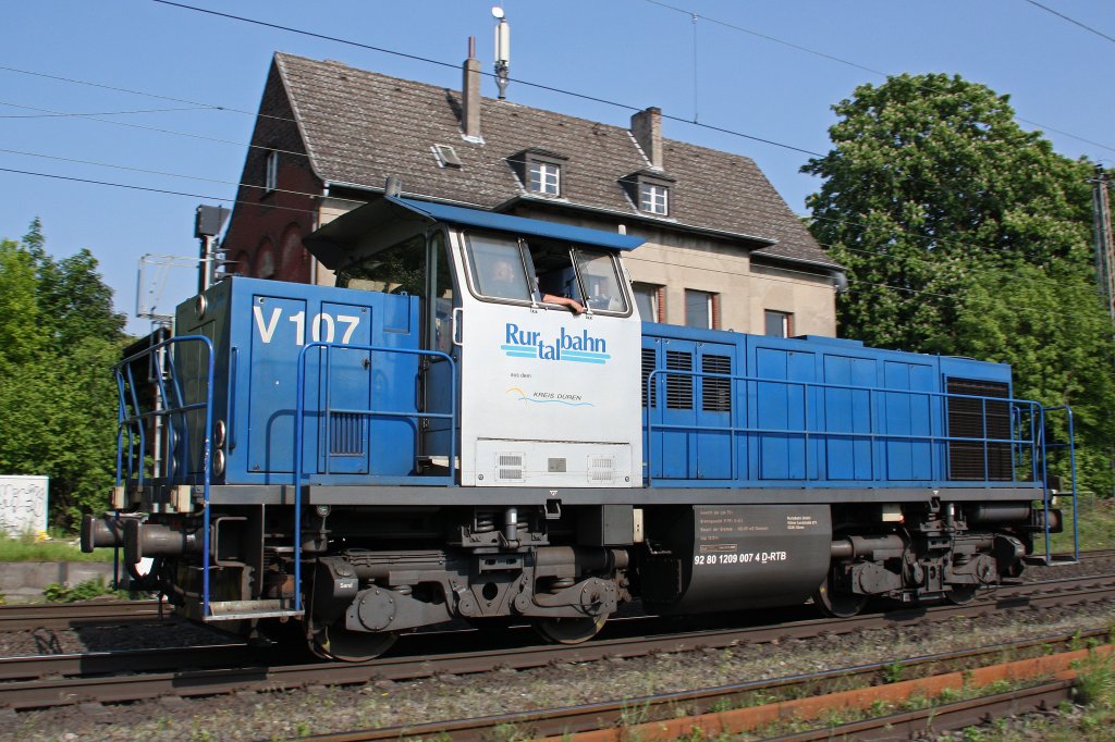 RTB V107 am 20.5.10 in Ratingen-Lintorf