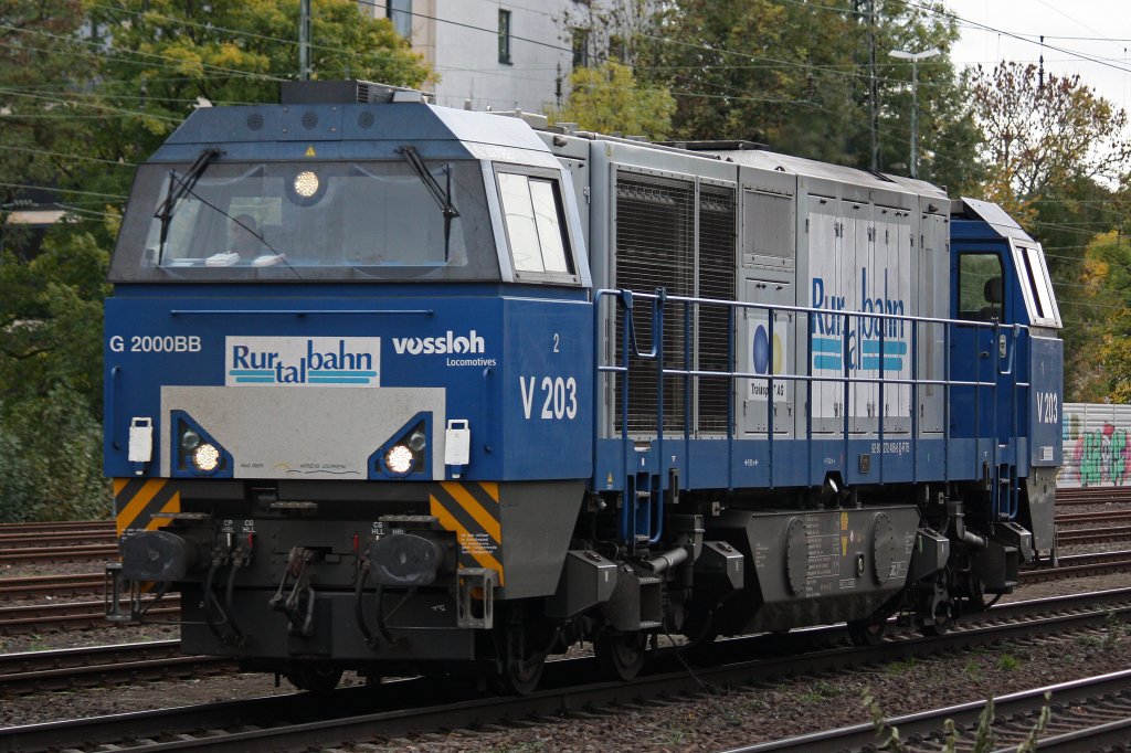 RTB V203 am 4.11.12 als Lz in Kln-West.