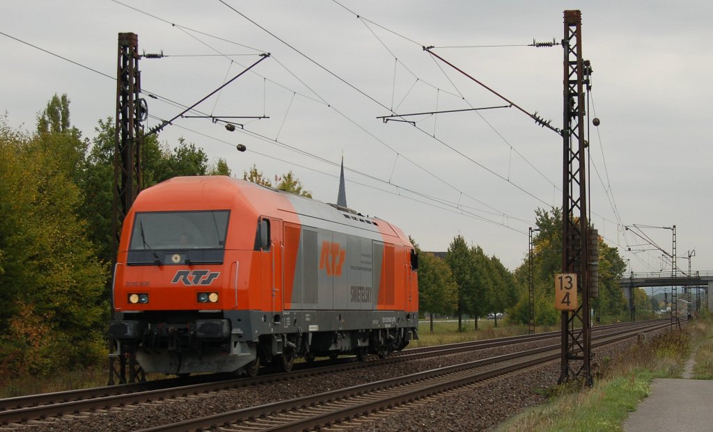 RTS 2016 906 fhrt in Thngersheim Richtung Gemnden. 01.10.2012