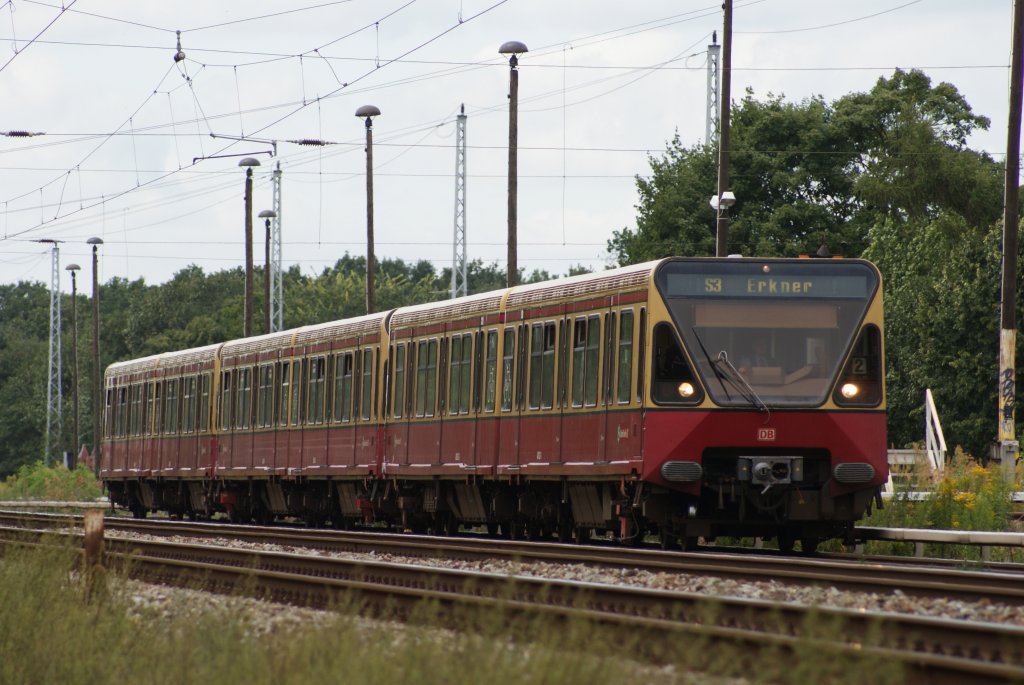 S 3 nach Erkner in Berlin-Friedrichshagen am 20.07.09