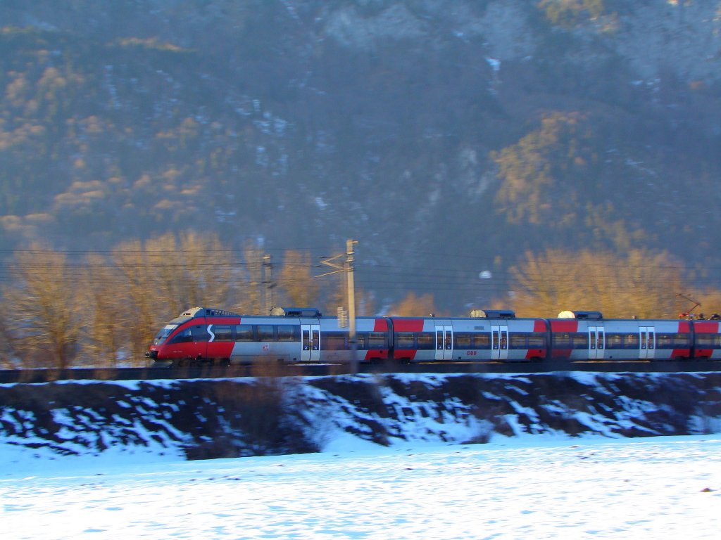 S-bahn Tirol. 08.02.2011