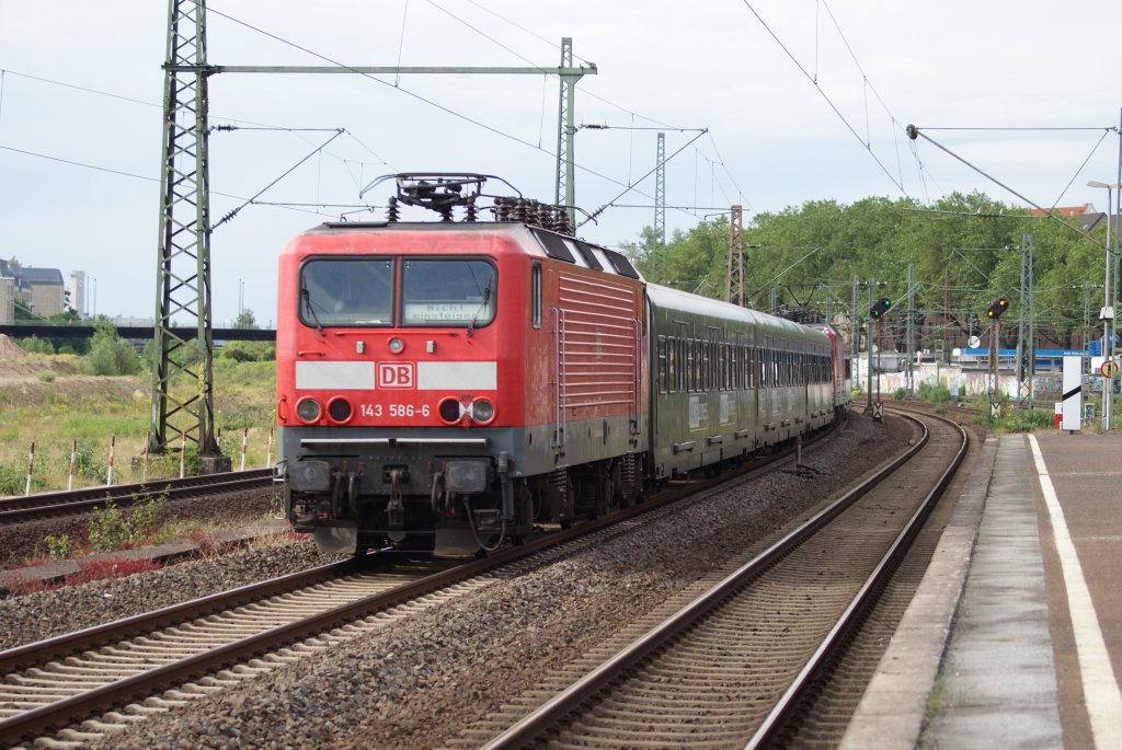 S-Bahn Werkstattzug in Dsseldorf Zoo am 21.06.2009