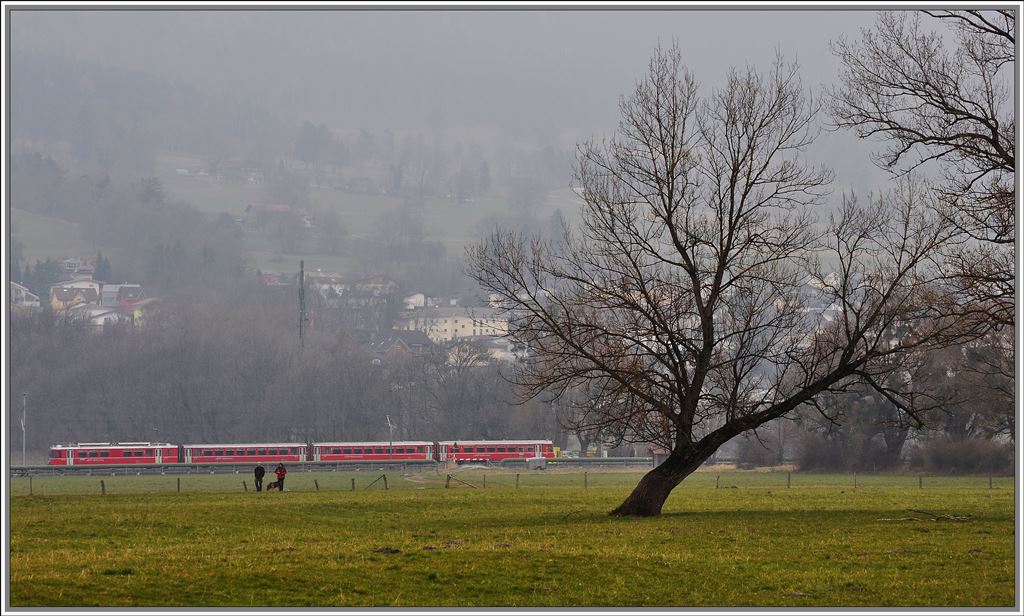 S1 1508 zwischen Igis und Zizers. (24.03.2013)