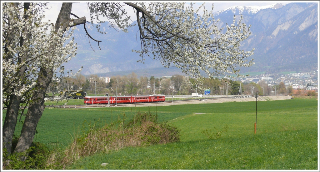 S1 1523 zwischen Felsberg und Chur West. (21.04.2010)