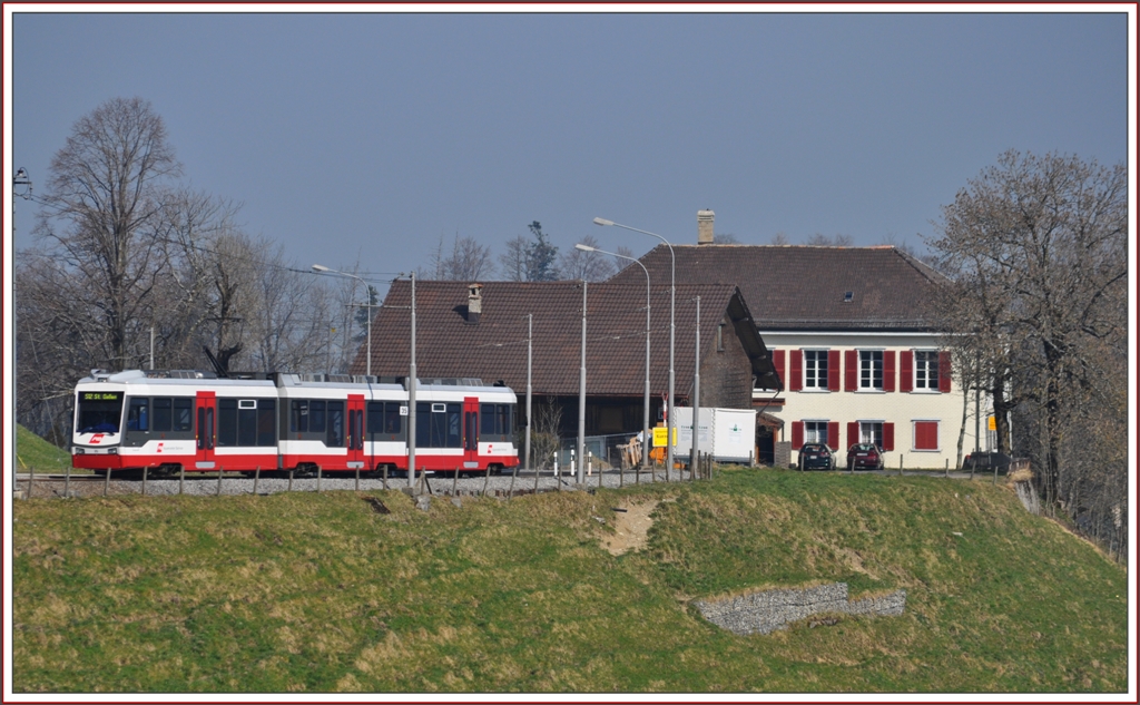 S12 beim Landgasthof Kurzegg. (24.03.2011)