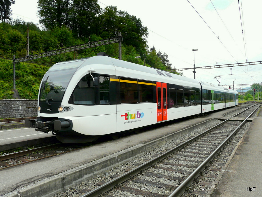 SBB / Thurbo - Triebwagen RABe 2/8 526 773-7 in Koblenz am 20.05.2010