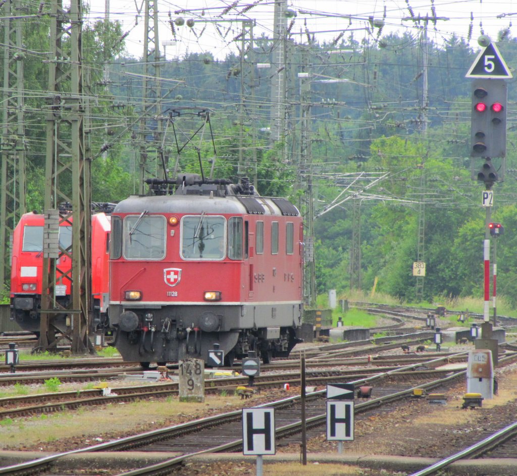 SBB 11128 in Singen (Hohentwiel); 21.06.2010