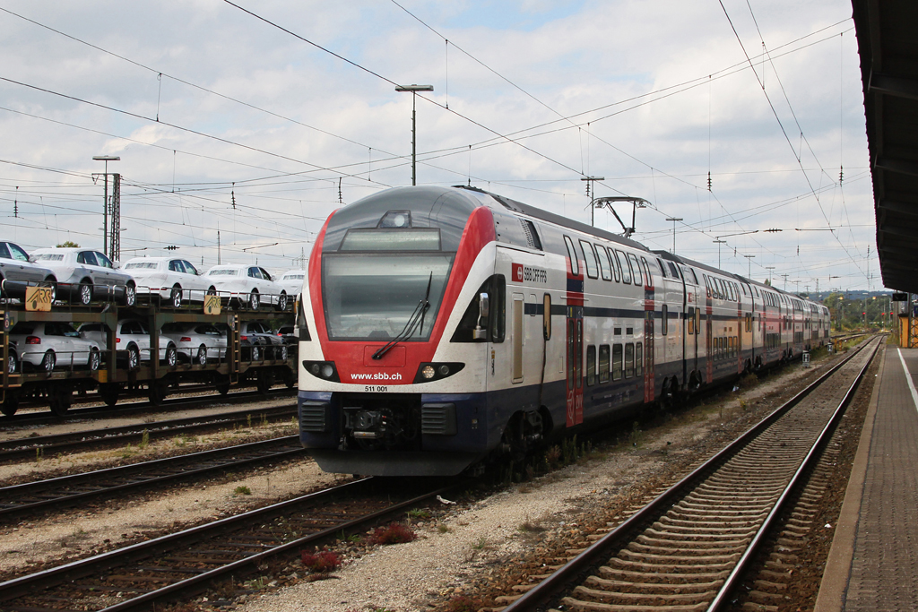 SBB 511 001 war am 30.08.2011 ganztags in Donauwrth abgestellt.
