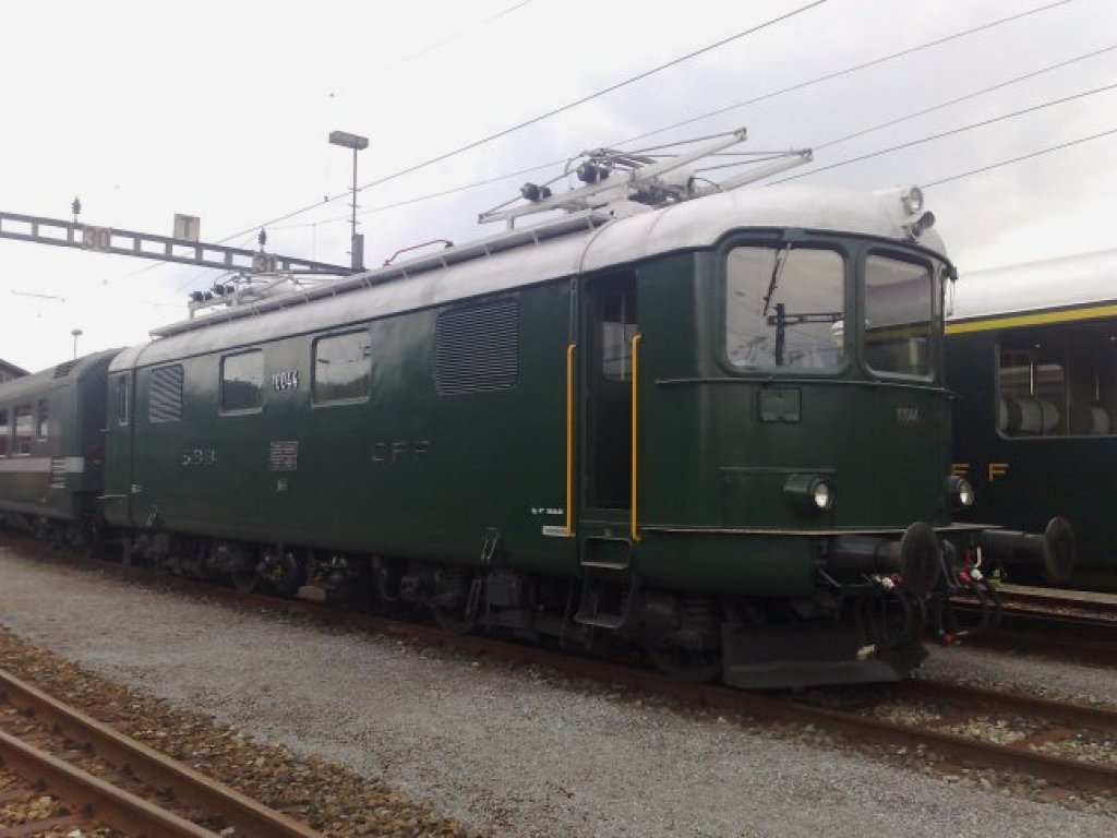 SBB Histoeic Treff Olten Datum 08.05.2010
SBB Re 4/4 I