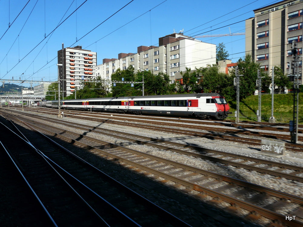 SBB - Messzug abgestellt in Bern am 23.06.2012 .. Bild wurde aus fahrendem Regio hinaus Gemacht..