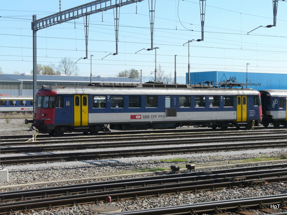 SBB - Triebwagen RBe 4/4  540 063-5 in Romanshorn am 02.04.2011