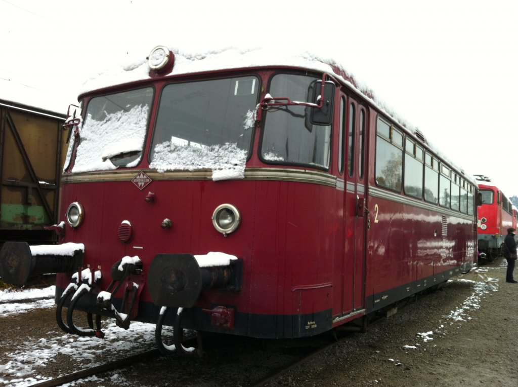 Schienen Bus noch einer von frher echt gut gelungen das Foto Bild aufgenommen bei denn Rottweiler Dampf Tage am 04.11.12 in rottweil