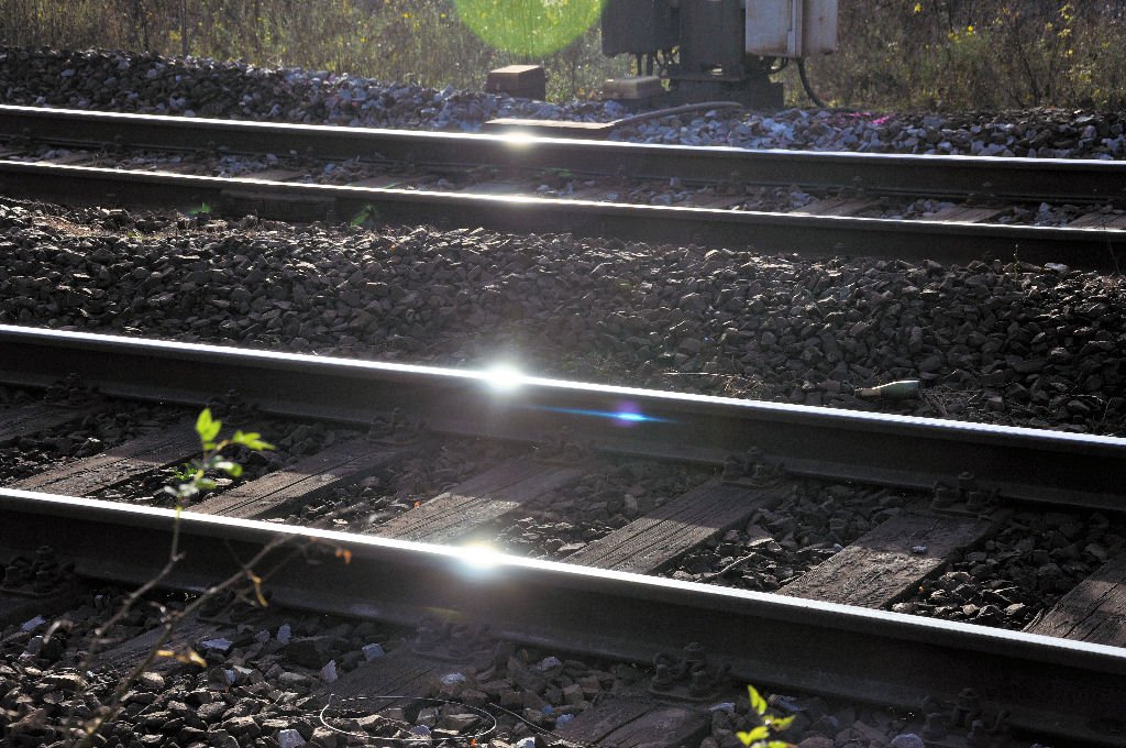 Schienenspiegelung - 20.11.2009 Bonn-Oberkassel
