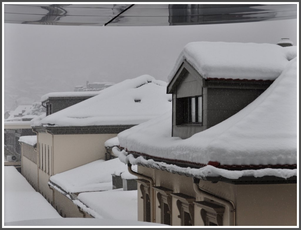 Schneeimpressionen vom Bahnhof Chur. (22.12.2011)