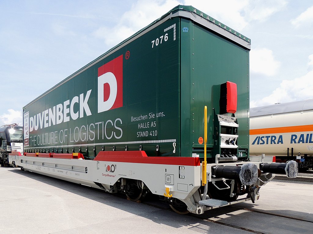 Sdkmss 3780(D-CBRS)4793006-0 mit Trailer anlsslich der Transport-Logistic2013; 130607