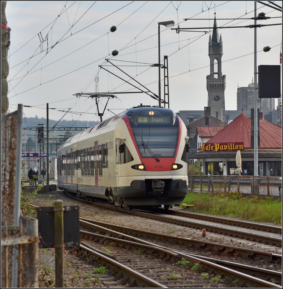 Seehas mit drei weien Lichtchen... extra fr Kay... Konstanz im April 2012.