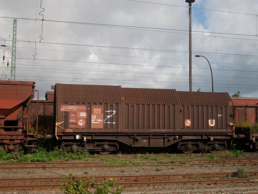 Shimmns-u 31 80 467 1684-7 steht auch schon eine zeitlang z-gestellt in Bergen/R�gen.Das Z wurde nicht von Graffitispr�her angebracht.