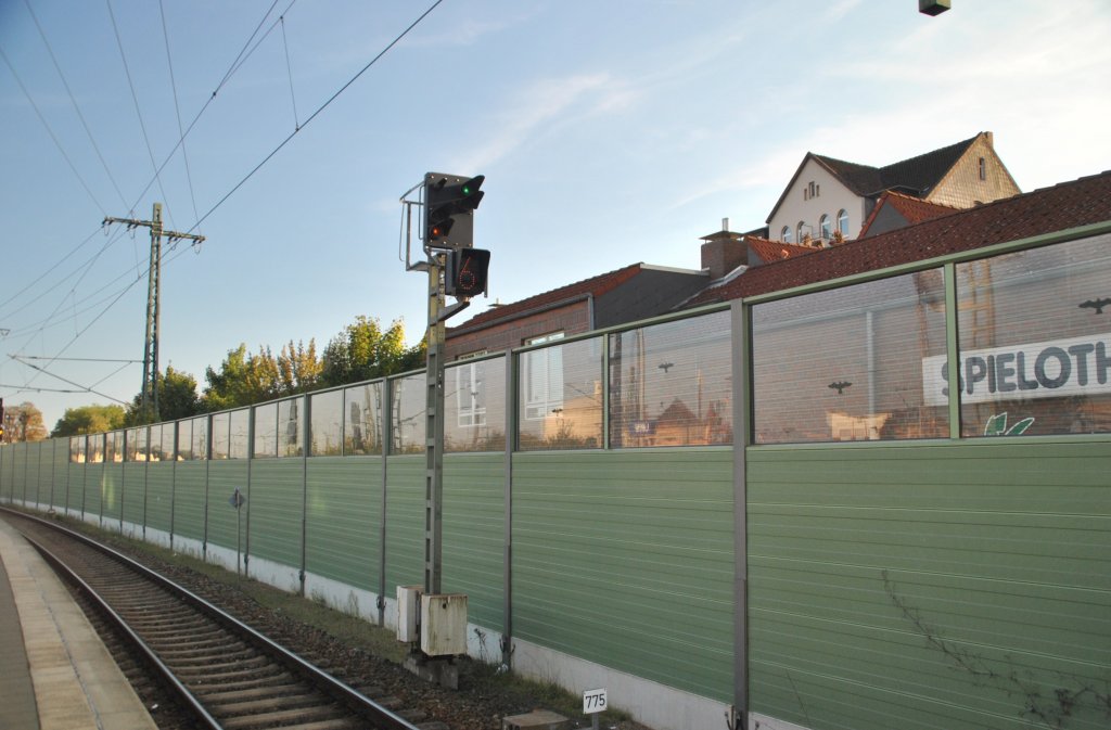 Signalwiederholer im Lehrte Gleis 3. Foto vom 22.09.10.
