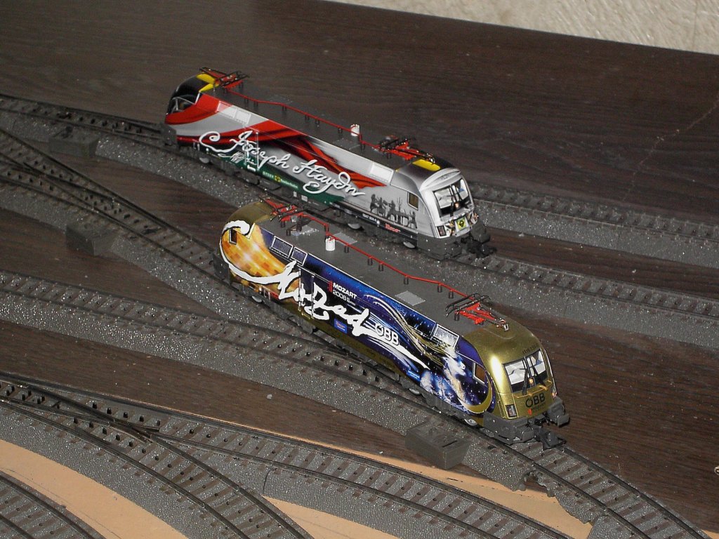 Sind die beiden nicht Schn, der Woferl und der Sepperl Taurus.  