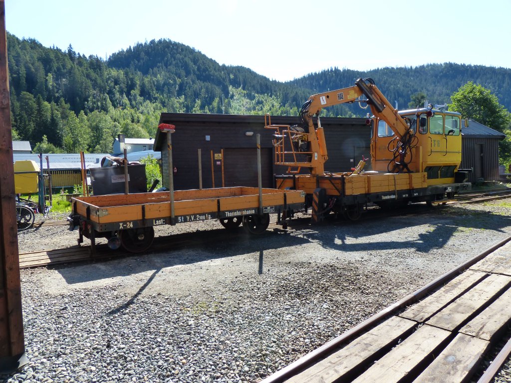 SKL der Thamshavnbanen am 24.07.2013 in Lkken.