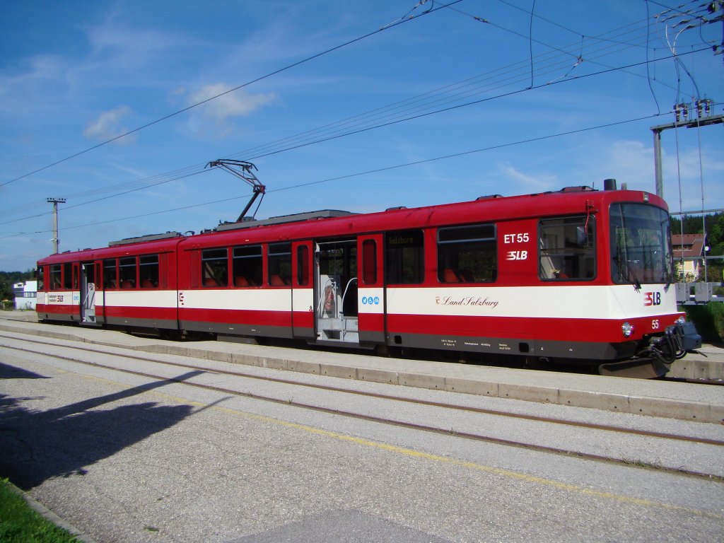 SLB ET 55 in Lamprechtshausen. 25.08.2010