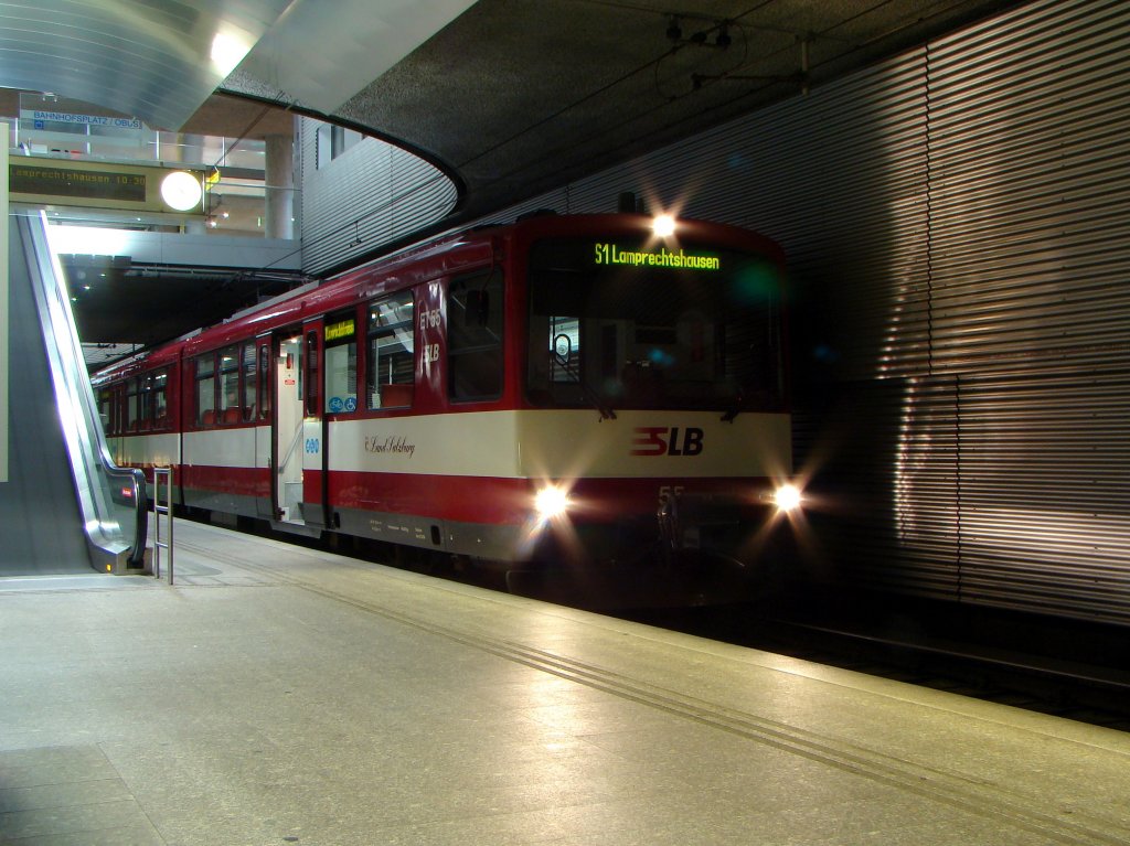 SLB ET 55 in Salzburg. 25.08.2010