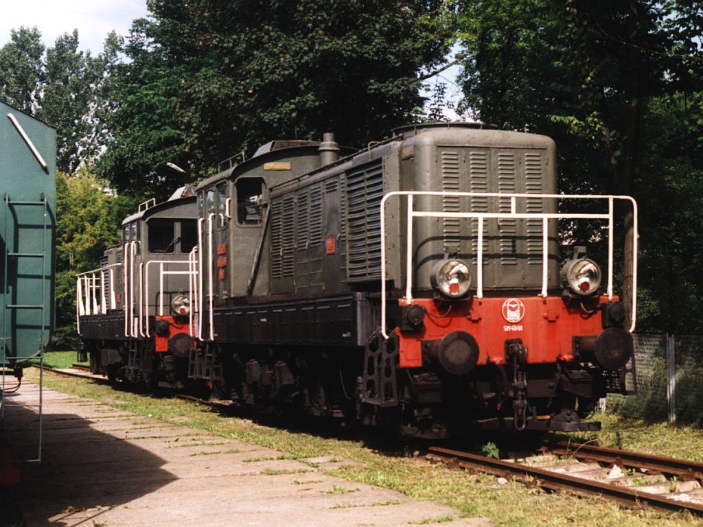 SM40-01 in Bahnhofmuseum Chabwka am 8-8-2001. Bild und scan: Date Jan de Vries.