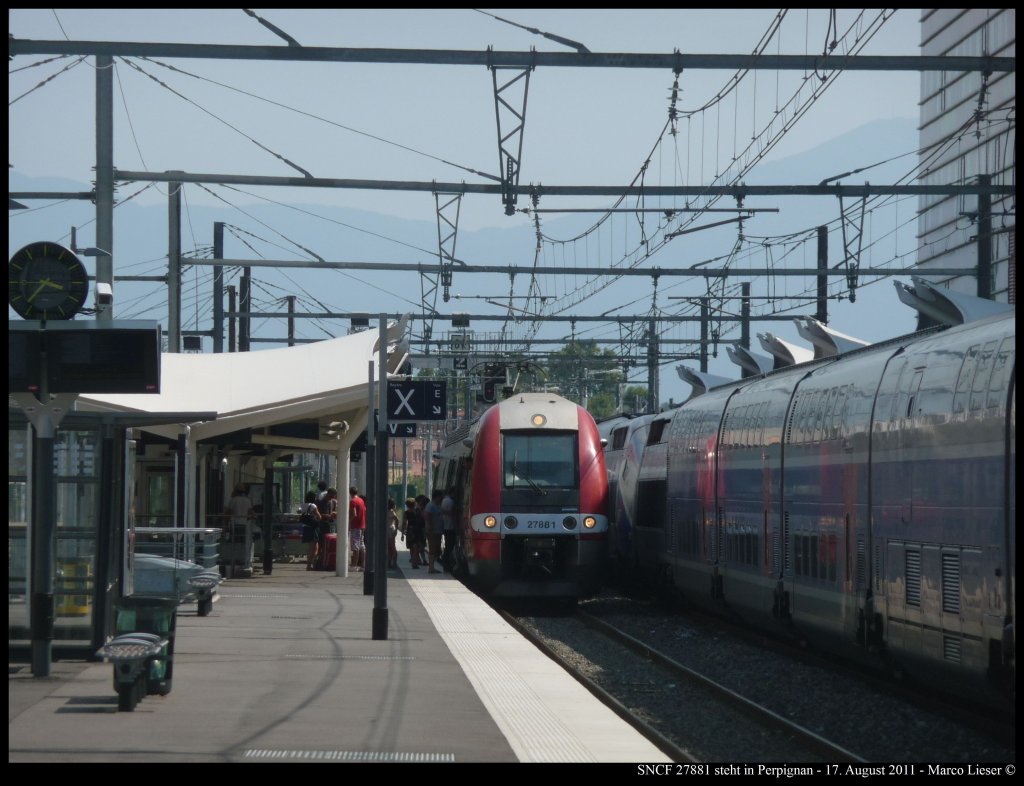SNCF 27881 steht in Perpignan (17.08.2011)