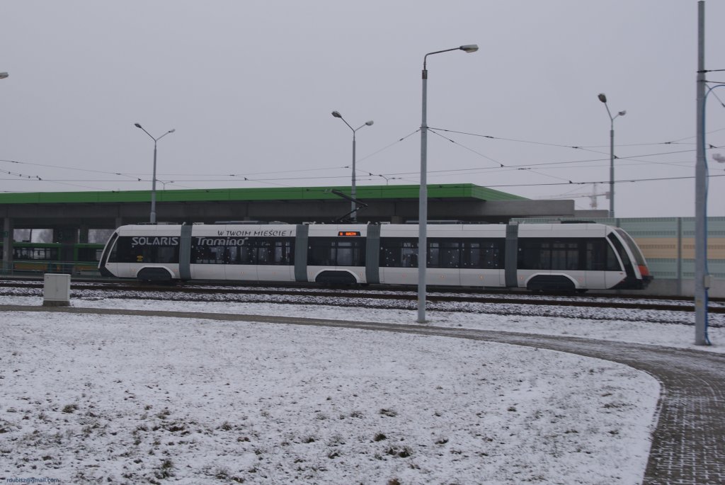 Solaris Tramino pre-production Version in Poznań