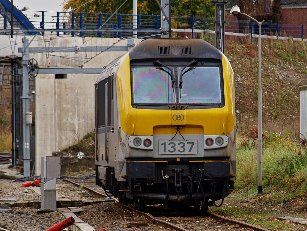 Sonntagsruhe fr 1337 im Bahnhof von Welkenraedt (B) am 14.11.2010. 