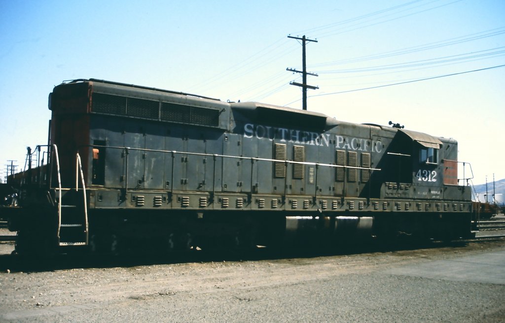 SP 4312 (SD9) am 19. August 1988 in Denver (CO).