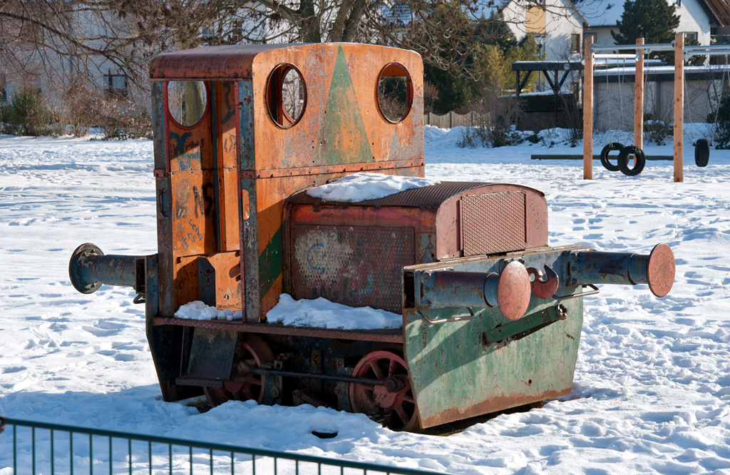  Spielplatzlok , ehemalig Feld- oder Werksbahn ?? in Euskirchen - 05.o01.2011