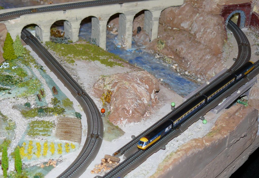 Spur Z zu Gross? Es gibt jetzt auch T-Gauge Masstab 1:450. Nederlandse Modelspoordagen Rijswijk, Niederlande 19-01-2013.