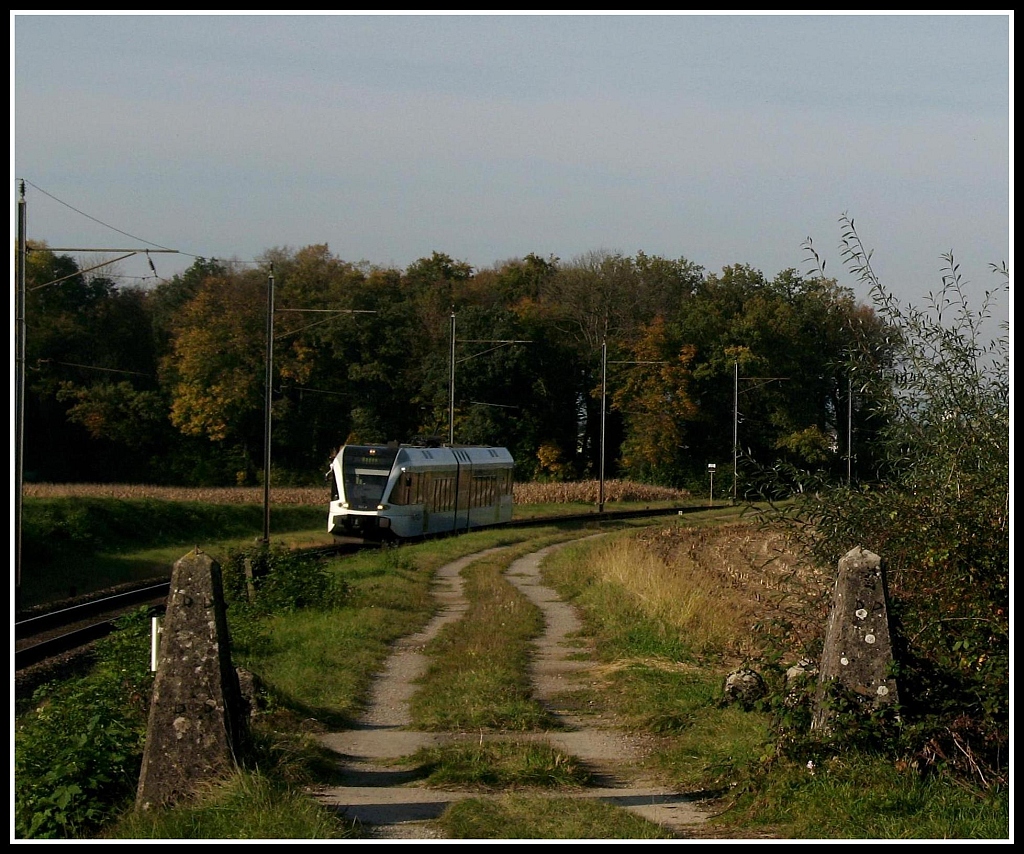 Stadler THURBO bei Siggenthal Strecke Turgi-Koblenz.