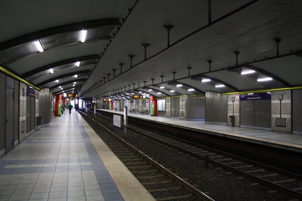 Station Kopernikusstrae (Stadtauswrst) in Hannover, am 12.04.2011.