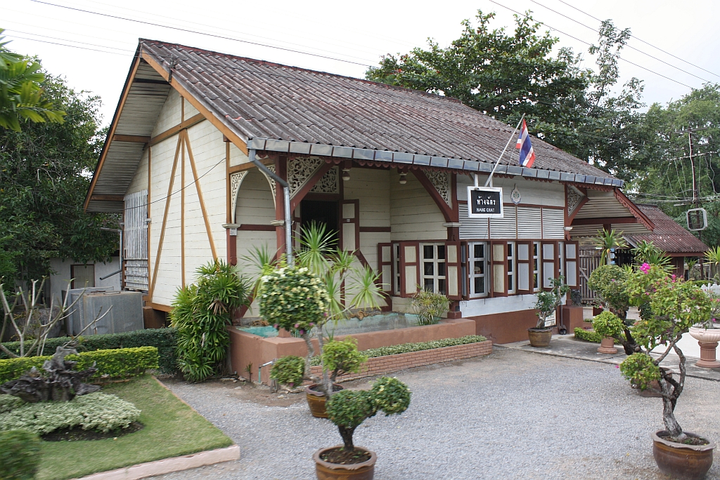 Stationsgebude des Bf. Hang Chat am 10.Jnner 2011.