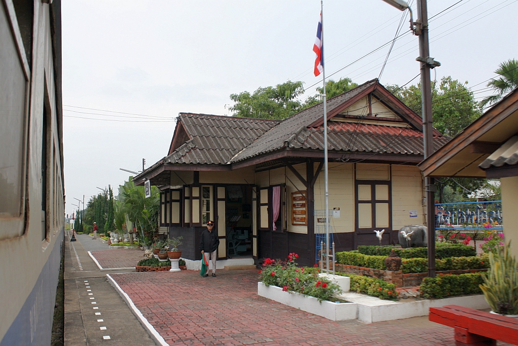 Stationsgebude des Bf. Saraphi am 10.Jnner 2011.