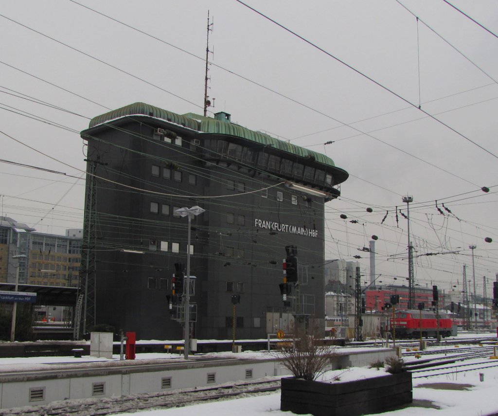 Stellwerk Fpf in Frankfurt (M) Hbf; 22.12.2010
