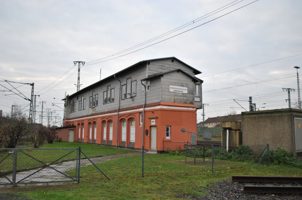 Stellwerk LpF, am 20.11.2011 in Lehrte.