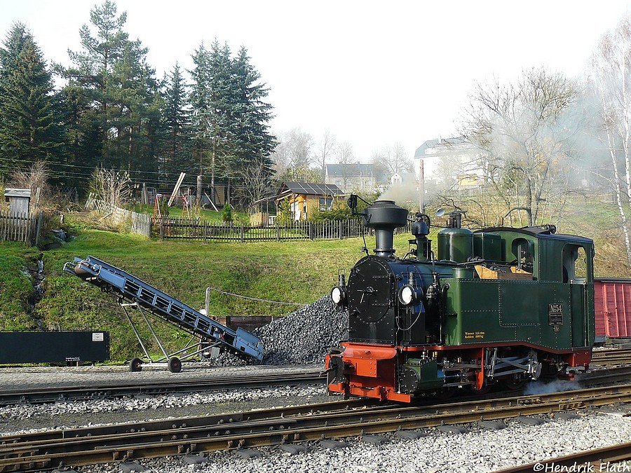 Stillleben mit der I K Nr.54; Aufgenommen am 07.11.2009 im Lbf Jhstadt.