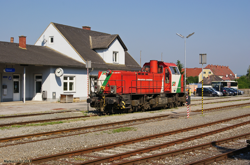 STLB D4 am 17.06.2013 im Bahnhof Oberwart.