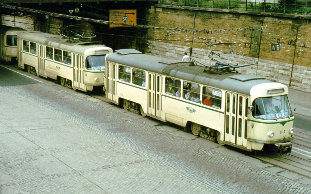 Strab Magdeburg 1112, August 1980