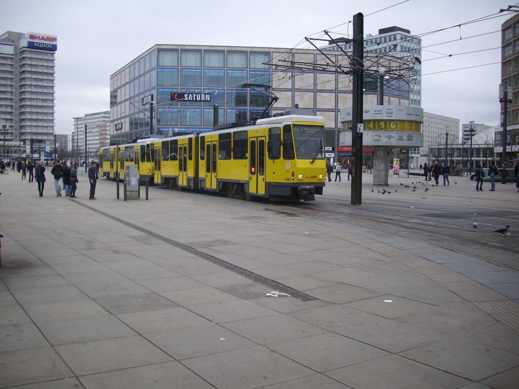Stra�enbahn in Berlin am 13.03.2012