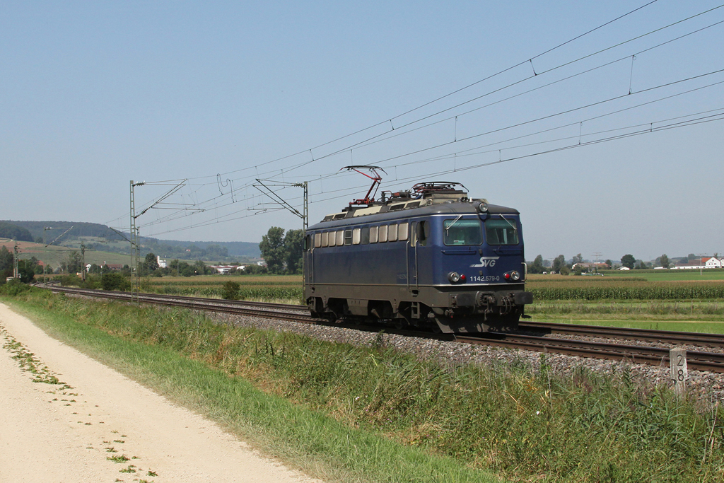 SVG 1142 579 am 23.08.2011 bei Treuchtlingen.