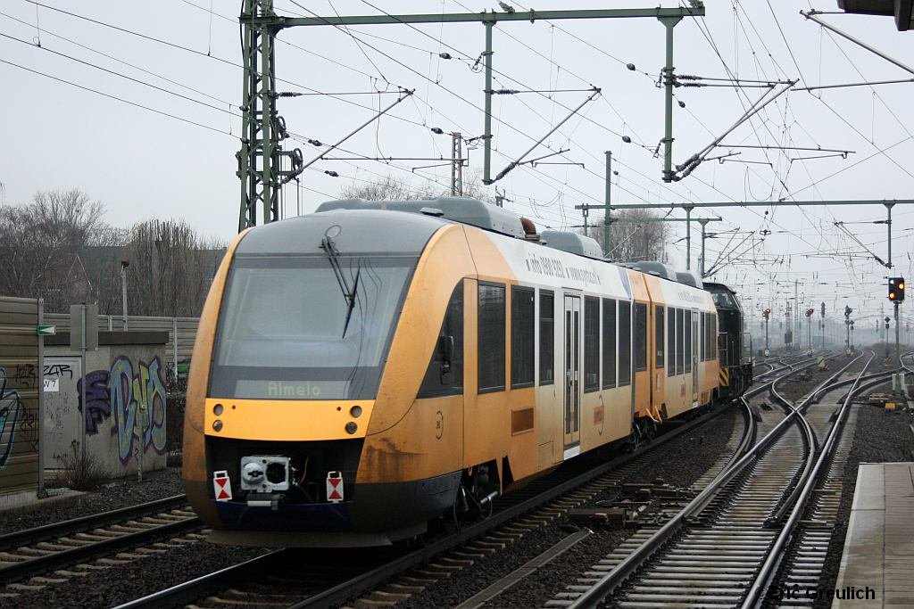 Syntus-648er am 23.2.10 in Hannover Linden/Fischerhof.