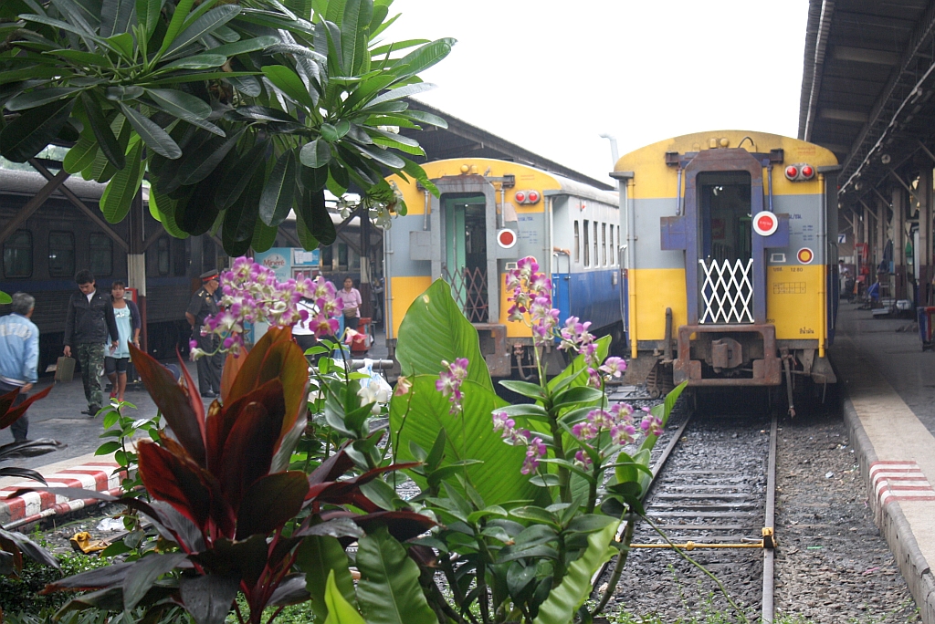 Szenerie im Bf. Hua Lamphong am 16.M�rz 2011.