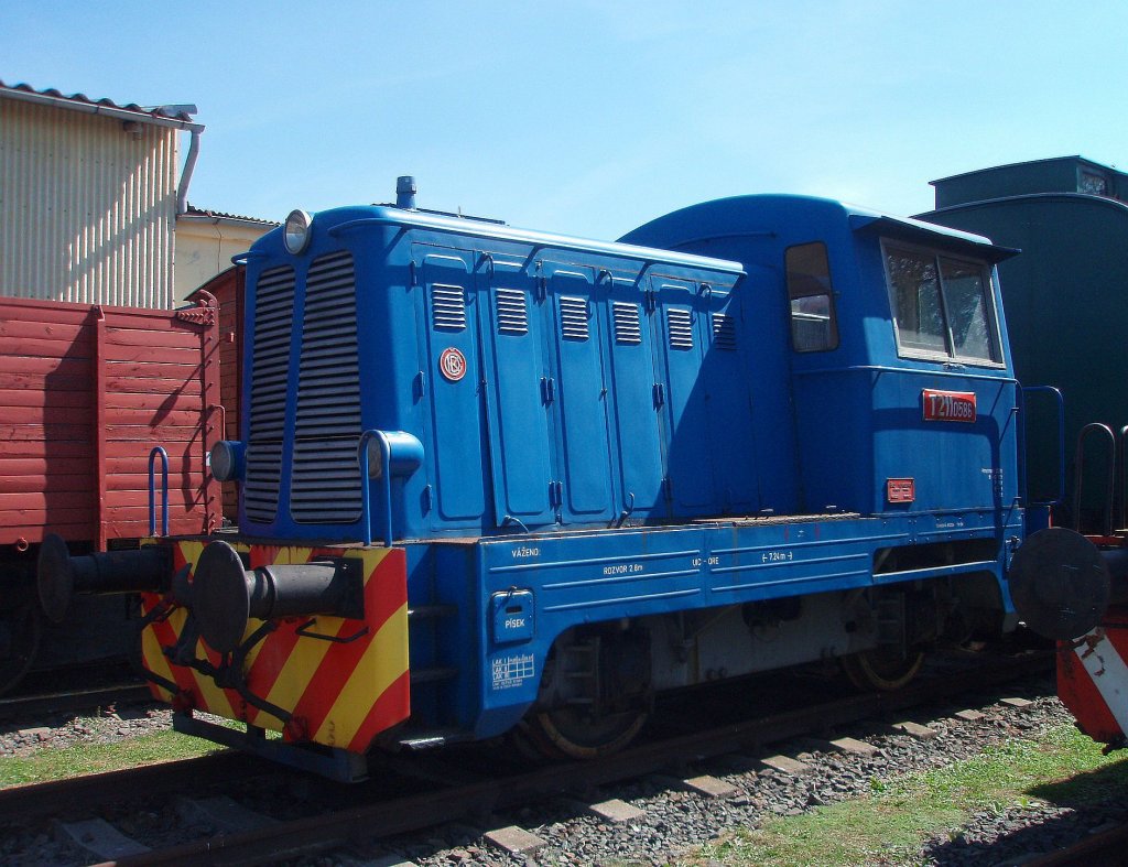 T 212.1507 - Eisenbahnmuseum Kolesovka - Knezeves. 2012:08:18
