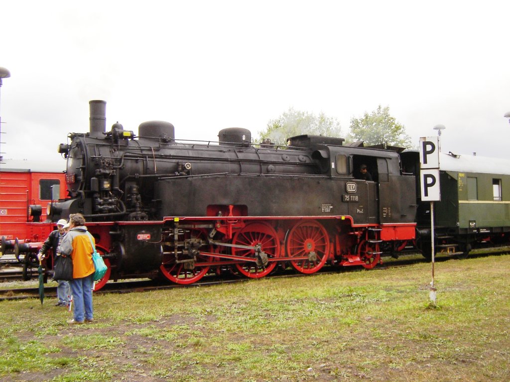 Tag der offenen Tr im DLW Meiningen (Sept.2009)