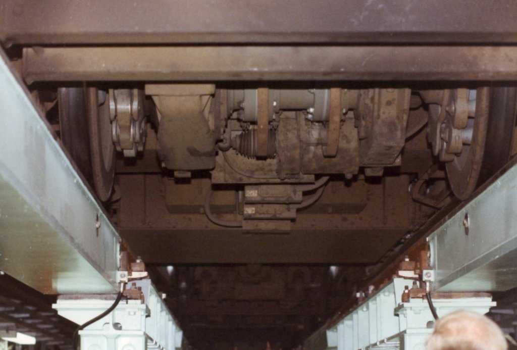 Tag der offenen T�r im ICE Bahnbetriebswerk in Hamburg-Eidelstedt 1990